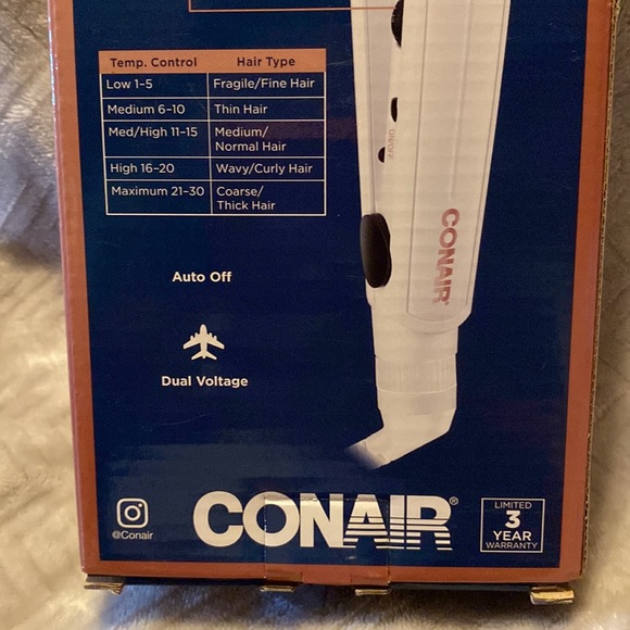 ♦️♦️ NEW Double ceramic flat iron CONAIR♦️♦️ - Picture 7 of 7